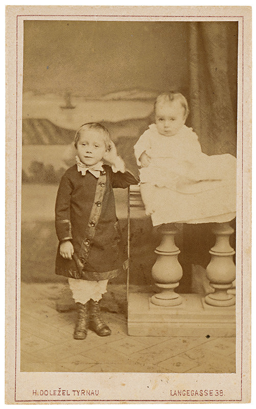 H. Doležel – Portrét dvoch detí  