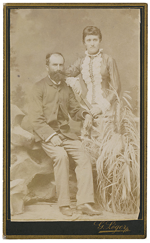 Gusztáv Löger – Portrét muža a ženy 