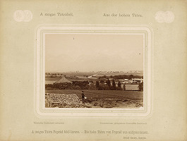 Karol Divald – Vysoké Tatry od Popradu 