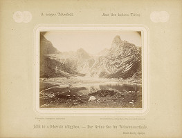 Karol Divald – Zelené pleso v Bielovodskej doline 