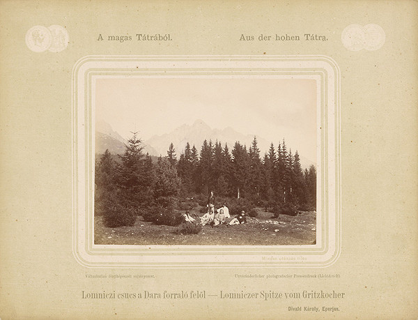 Karol Divald – Lomnický štít 