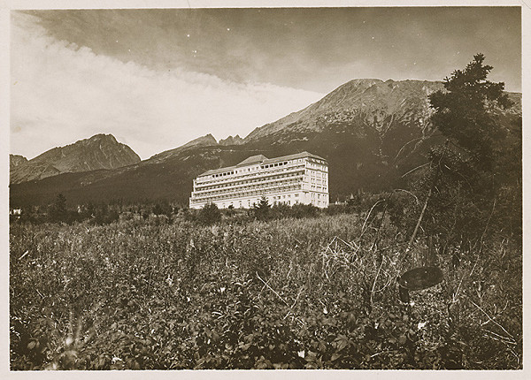 Ateliér Bruner - Dvořák – Sanatórium Dr. Szontágha v Novom Smokovci v Tatrách 