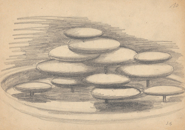 Jozef Sušienka – Návrh na fontánu. Košice 