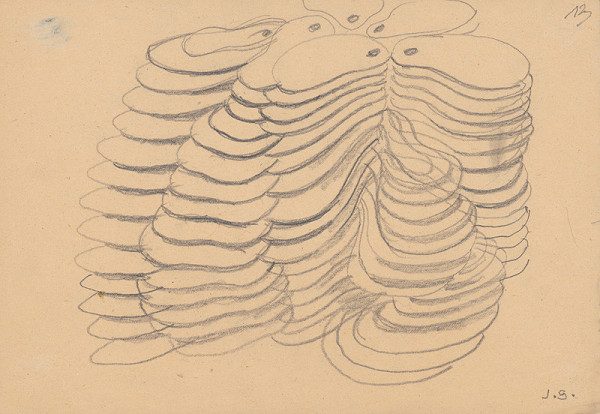 Jozef Sušienka – Vrstvenie. Návrh fontány  