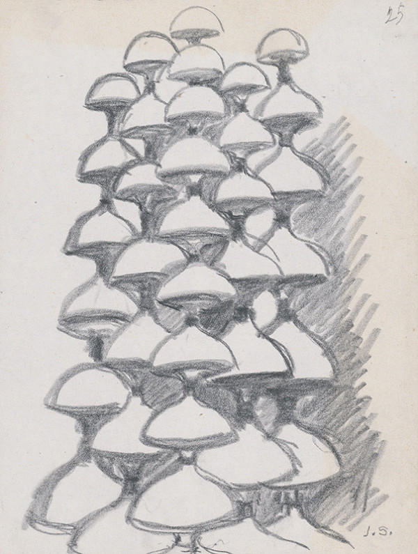 Jozef Sušienka – Návrh na stupňovitú fontánu 