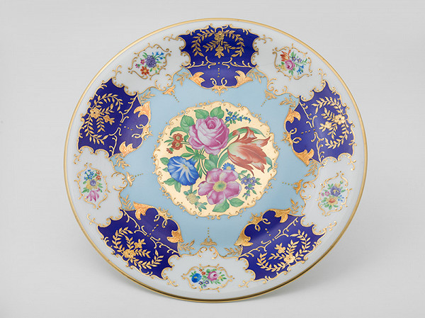 Ernst & Anton Weidl Gloria - Karlovy Vary – Tanier dekoratívny II. 