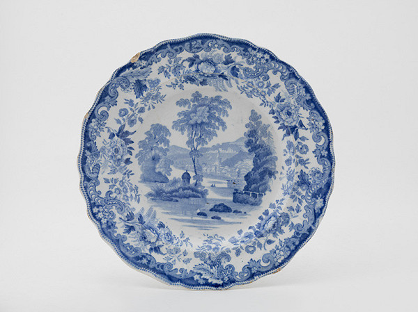 Manufaktúra Davenport v Longporte – Dezertný tanier  