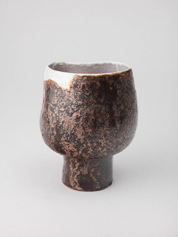 Eva Trachtová – Váza žltohnedá 