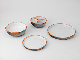 Eva Trachtová – Súprava mís a tanierov I. 