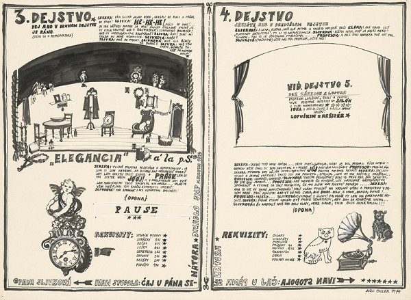 Jozef Ciller – I.Stodola: Čaj u pána senátora IV. 