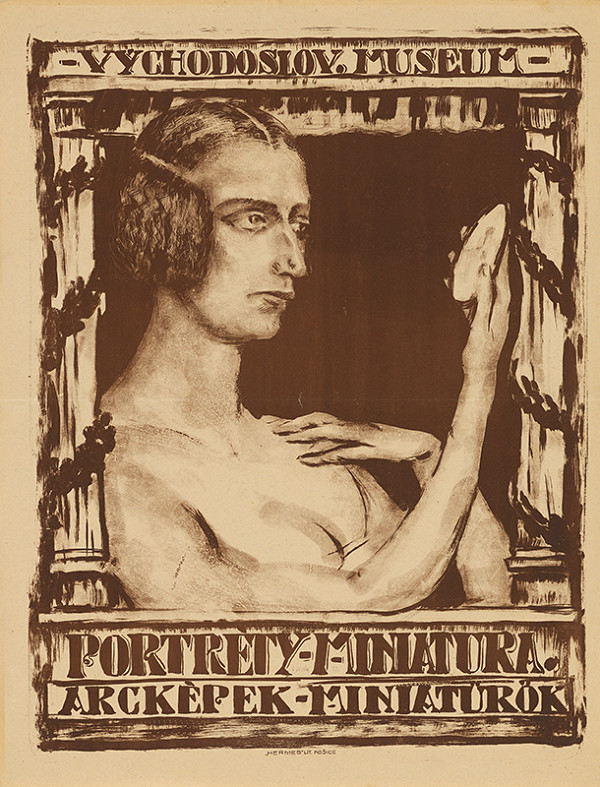 Eugen Krón – Portréty - miniatúra. Arcképek - miniaturók. Východoslov. museum 