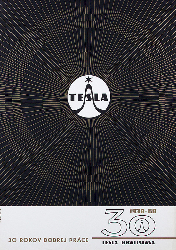 Vladimír Koutský – Tesla Bratislava. 30 rokov dobrej práce 1938 - 1968 
