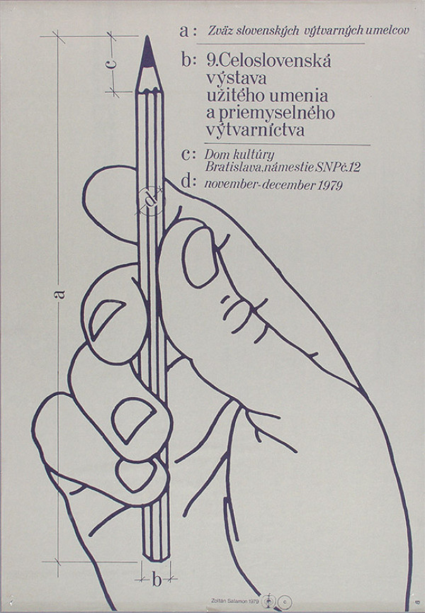 Zoltán Salamon – 9. celoslovenská výstava úžitkového umenia a priemyslového výtvarníctva 