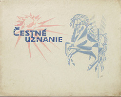 Jozef Chovan – Čestné uznanie II. 