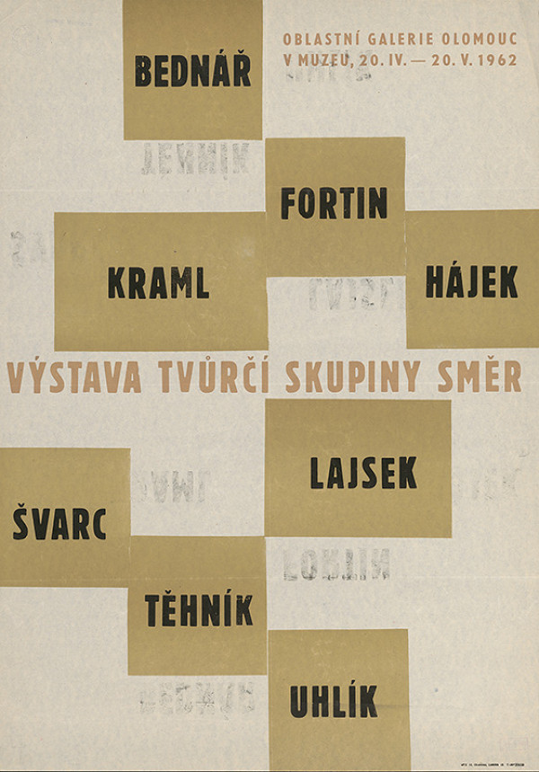 Moravský autor – Výstava tvůrčí skupiny Směr 