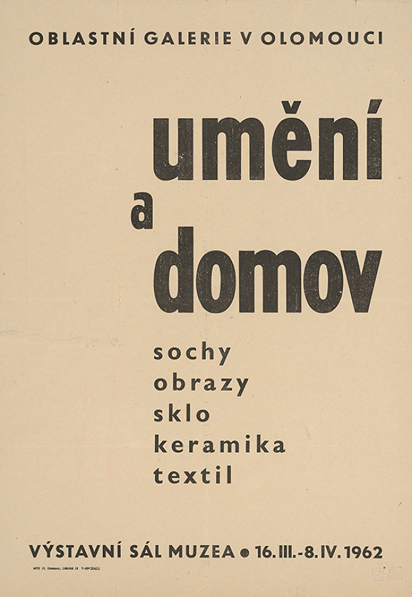 Moravský autor – Umenie a domov 