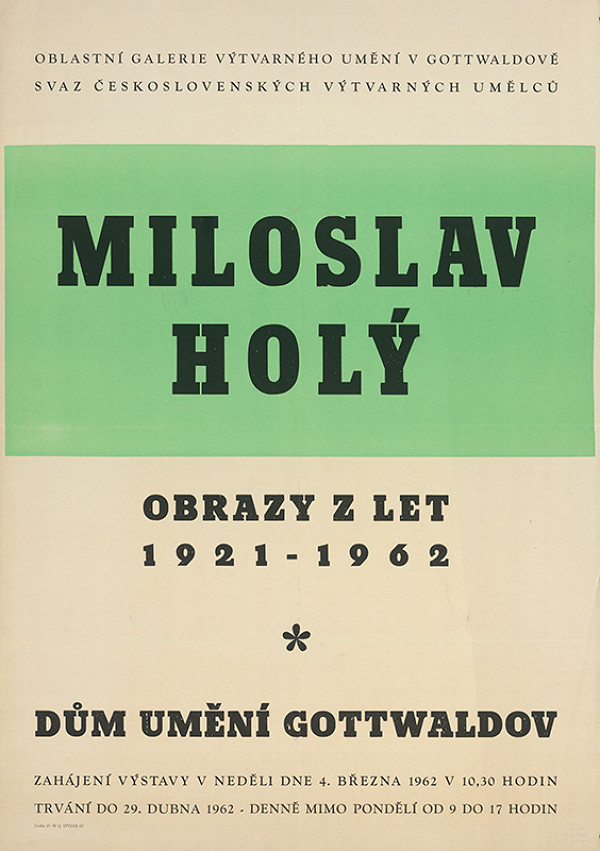 Moravský autor – Obrazy-Miloslav Holý 