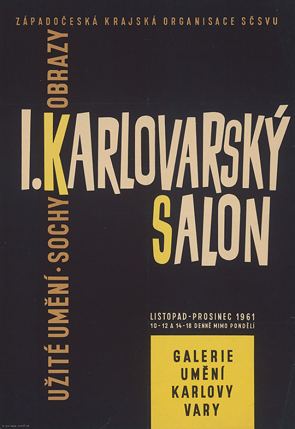 Český autor – I.Karlovarský salón-sochy,obrazy,užité umenie 