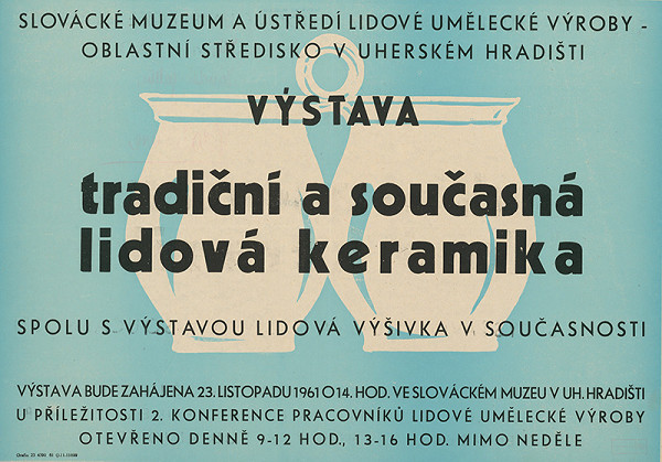 Český autor – Tradičná a súčasná ľudová keramika 