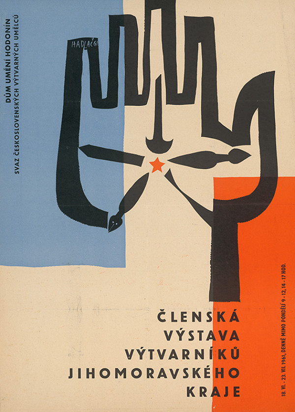 Jiří Hadlač – Členská výstava výtvarníků Jihomoravského kraje 