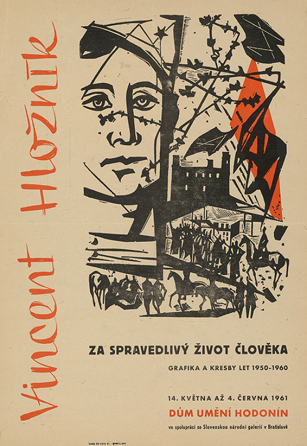 Hodonínsky autor – Grafika,kresby-Vincent Hložník 