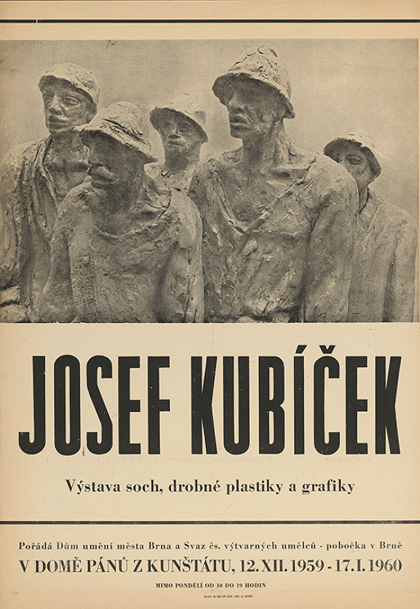 Brnenský autor – Sochy,drobná plastika,grafika-Jozef Kubíček 