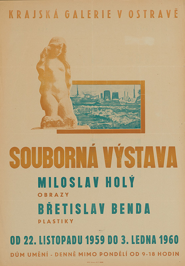 Brnenský autor – Súborné dielo - Miloslav Holý - obrazy, Břetislav Benda - plastika