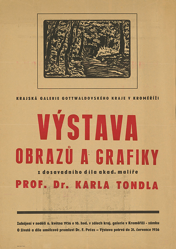 Neznámy autor – Prof.dr.Karel Tondl-obrazy a grafika 