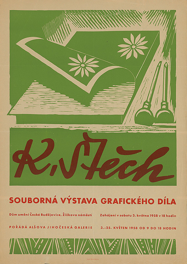 Český autor – Súborná výstava grafického diela - K.Štech 