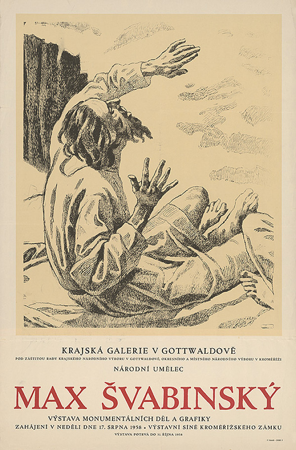 Moravský autor – Výstava monumentálnych diel a grafiky - M.Švabinský 