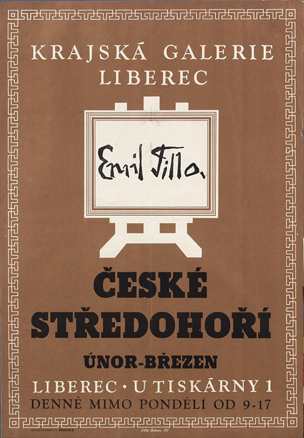 Alexander Beran – Emil Filla - české Stredohorie 
