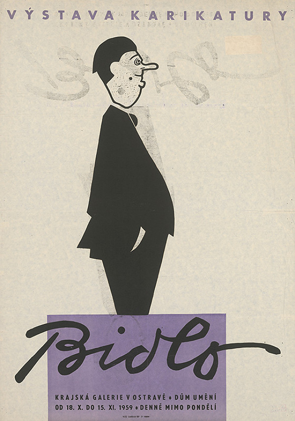 Moravský autor – Výstava karikatúry - Bidlo 