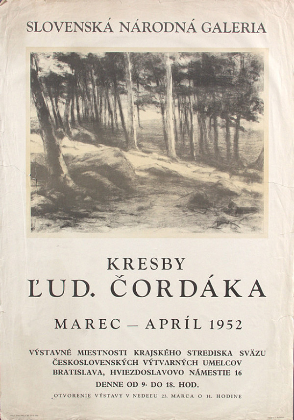 Slovenský autor – Kresby Ľudovíta Čordáka 