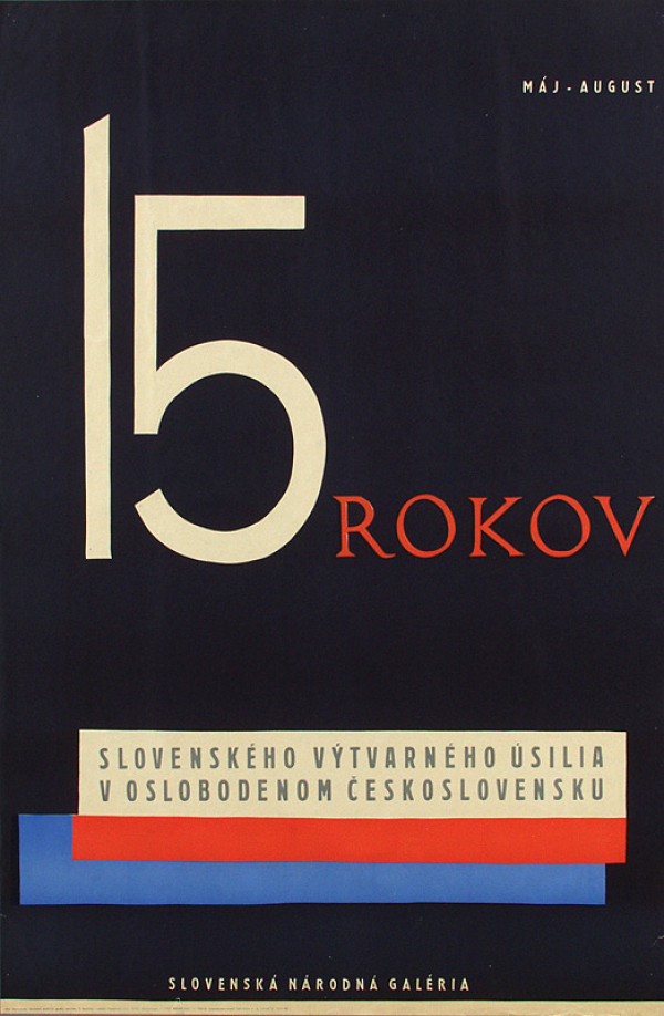 Andrej Barčík – 15.rokov slovenského výtvarného úsilia v oslobodenom Československu 