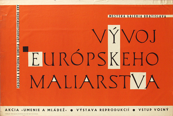 Andrej Barčík – Vývoj európskeho maliarstva