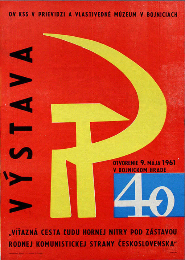 Slovenský autor – Výstava k 40.výročiu KSČ 