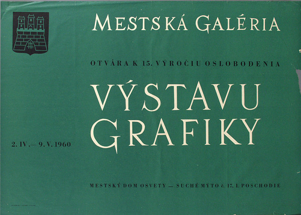Slovenský autor – Výstava grafiky 