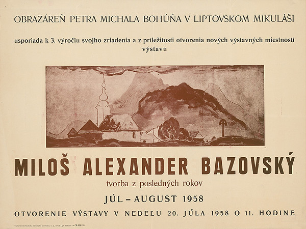Slovenský autor – Miloš Alexander Bazovský 