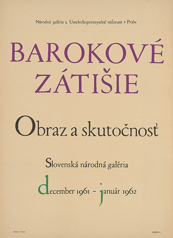 Juraj Linzboth – Barokové zátišie - obraz a skutočnosť 