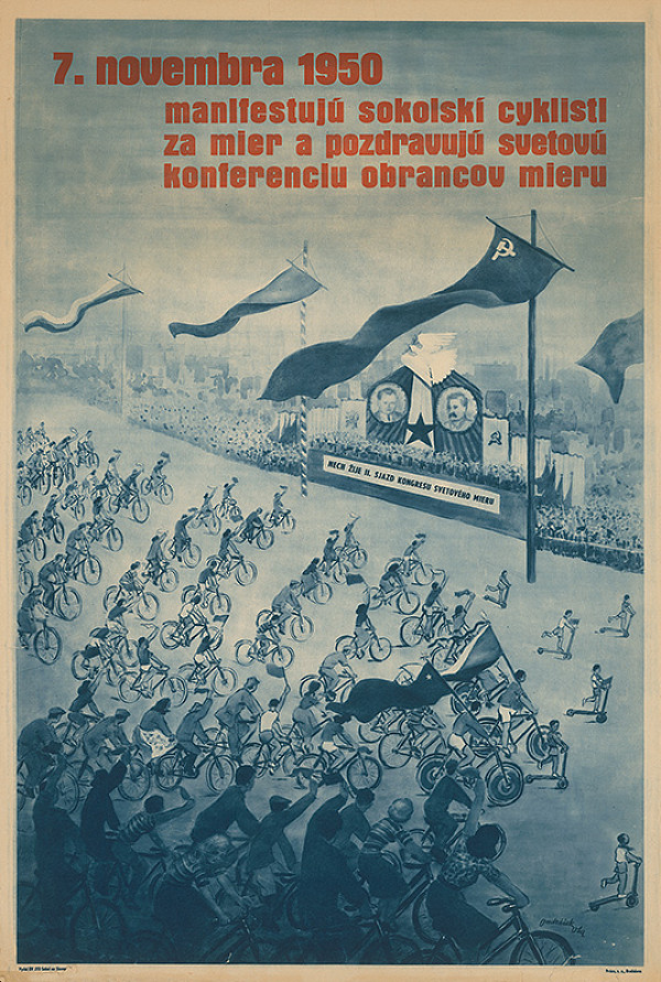 Otta Ondrášek – 7.november 1950, Kongres mieru 