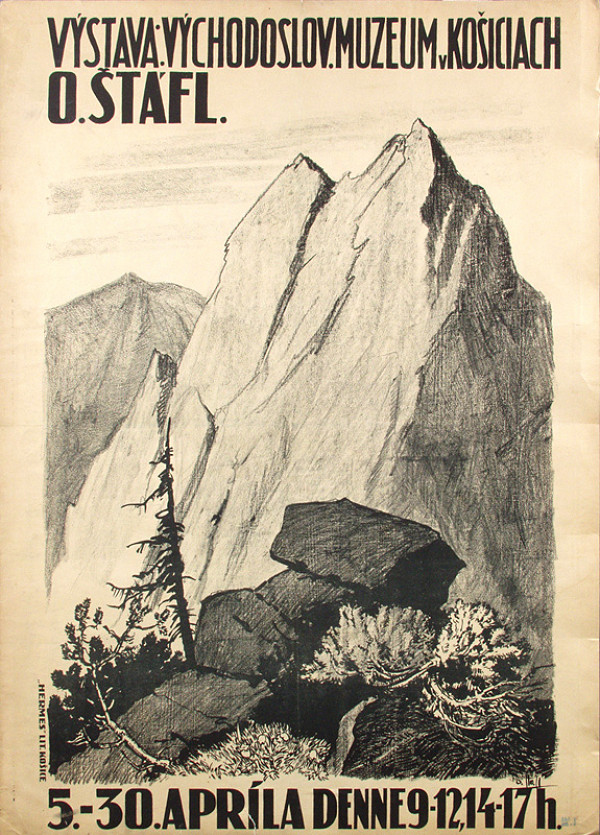 Otakar Štáfl – O. Štáfl. Výstava: Východoslovenské muzeum v Košiciach 