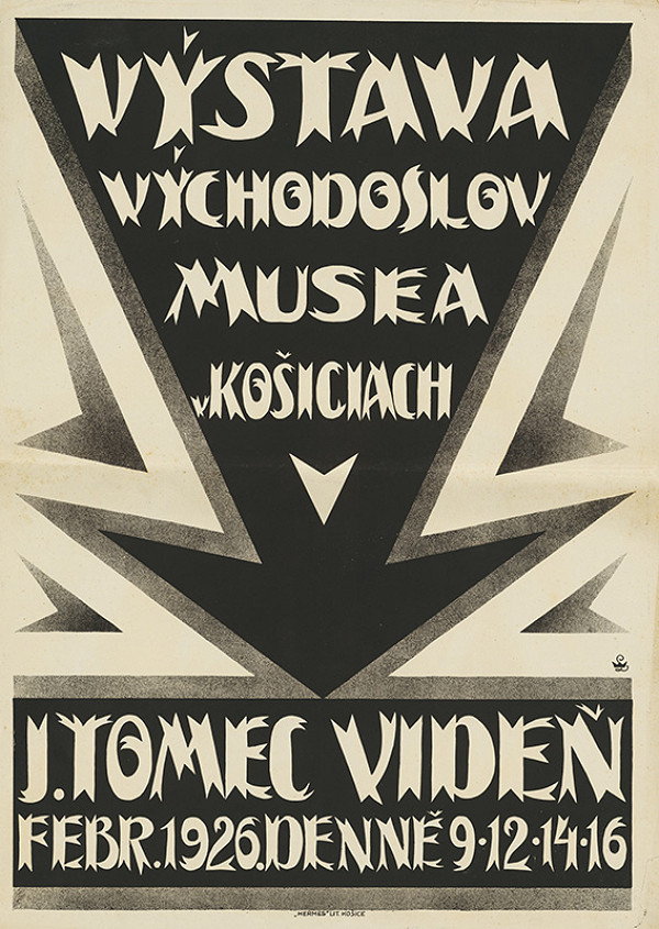 Košický autor – Výstava - J.Tomec 