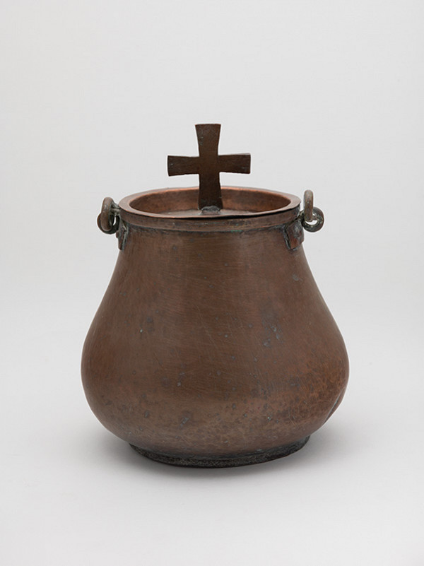 Slovenský remeselník z 18. storočia – Nádoba na svätenú vodu 