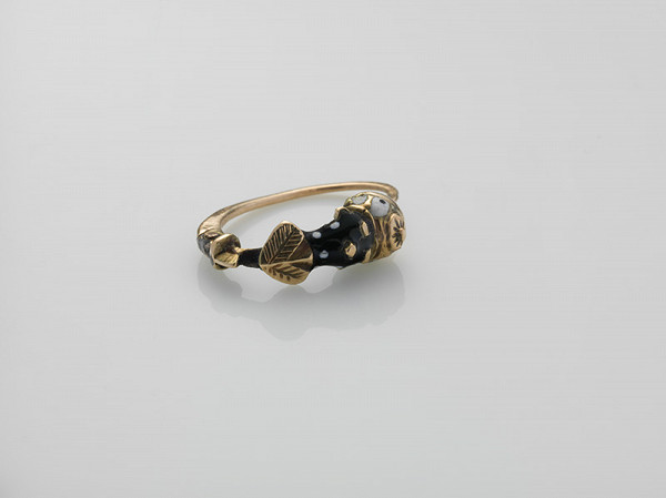 Stredoeurópsky zlatník z 19. storočia – Náušnica s morčičom II. 