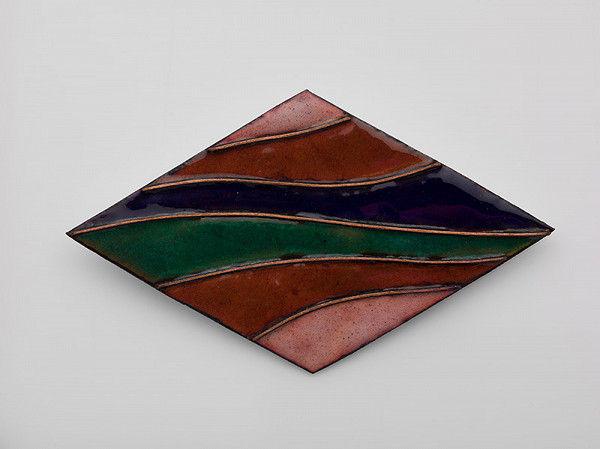 Alexander Česla – Smaltovaná brošňa I. 