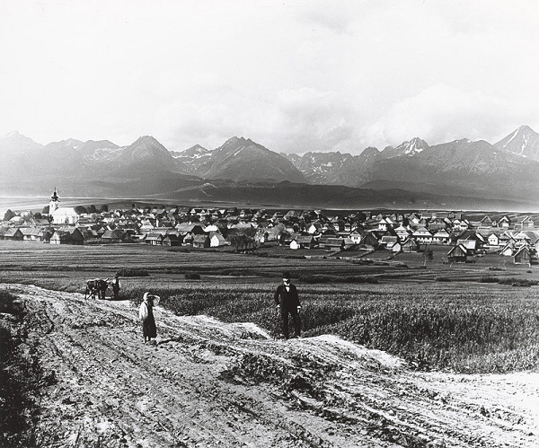 Pavol Socháň – Pohľad na Štrbu 