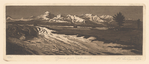 Ľudovít Križan – Jar pod Tatrami 