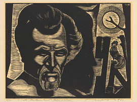 Július Szabó – Vlastná podobizeň 