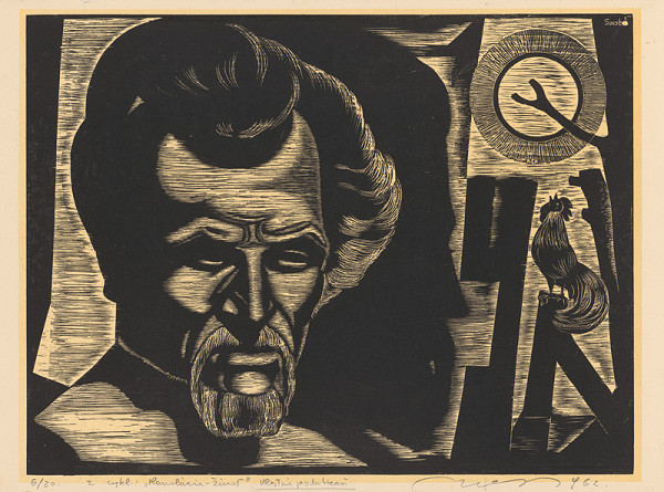 Július Szabó – Vlastná podobizeň 