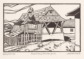 Ján Šimo-Svrček – Remeselnícky dom pri drevárke v Spišskej Novej Vsi 